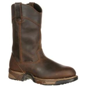 Men’s Rocky Aztec Waterproof Wellington Work Boot